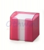 Memoblokhouder Durable Trend, transparant roze