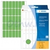 Universele etiketten Herma 2355 12x30 mm groen papier mat voor handmatige opschriften 1120 st.