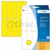 Universele etiketten Herma 2421 20x75 mm geel papier mat voor handmatige opschriften 320 st.