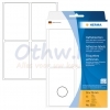 Universele etiketten Herma 2516 50x75 mm wit papier mat voor handmatige opschriften 128 st.