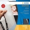 Fotokarton Herma 7756 320x315 mm, zwart, 5 vel