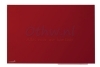 Glasbord Legamaster 90 x 120 cm rood