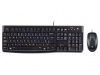 Toetsenbord Logitech K120 Qwerty +muis zwart