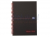 Notitieboek Oxford Black n' Red A5 karton 70v gelinieerd ass