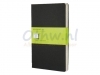 Schrift Moleskine blanco large 130x210mm zwart