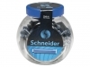 Inktpatroon Schneider din blauw pot 100stuks