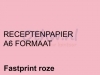 Receptpapier Fastprint A6 80gr roze 2000vel