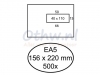 Envelop Quantore 156x220mm venster 4x11cm rechts 500stuks