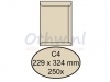 Envelop Quantore akte C4 229x324mm cremekraft 250stuks