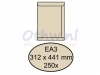 Envelop Quantore akte EA3 312x441mm cremekraft 250stuks