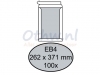 Envelop Quantore bordrug EB4 262x371mm zelfkl. wit 100stuks