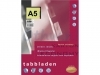 Tabbladen Multo A5 17-gaats 7310700 5-delig ass karton 180gr