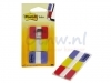 Indextabs 3M Post-it 686RYB strong rood/geel/blauw