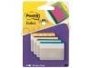 Indextabs 3M Post-it 686F1 strong 50mm 4 kleuren