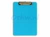 Klembord Maul A4 transparant neon blauw