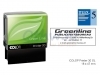 TEKSTSTEMPEL COLOP 30 GREEN LINE+BON 5R 47X48MM