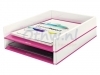 Brievenbak Leitz WOW Dual wit/roze