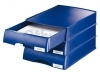 Brievenbak Leitz 5210 Plus blauw met lade