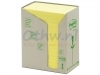 Memoblok 3M Post-it 655-1T 76x127mm 16 stuks recycled geel