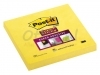 Memoblok 3M Post-it 654-S Super Sticky 76x76mm ultra geel