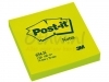 Memoblok 3M Post-it 654-NGR 76x76mm neon groen