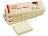 Memoblaadjes Quantore 40x50mm geel