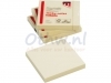 Memoblaadjes Quantore 75x75mm geel