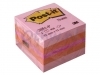 Memoblok 3M Post-it 2051P kubus 51x51mm roze 400vel