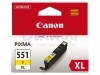 Inkcartridge Canon CLI-551XL geel HC