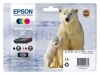 Inkcartridge Epson T2616 zwart + 3 kleuren