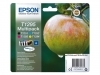 Inkcartridge Epson T1295 zwart + 3 kleuren