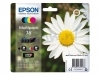 Inkcartridge Epson 18 T1806 zwart + 3 kleuren