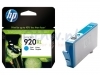 Inkcartridge HP CD972AE 920XL blauw HC