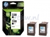 Inkcartridge HP CB331EE 338 zwart 2x