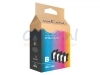 Inkcartridge Wecare Brother LC-123 zwart + 3 kleuren