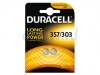 Batterij Duracell knoopcel 357H zilver oxide Ø11,6mm 2 stuks