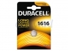 Batterij Duracell knoopcel CR1616 lithium Ø16mm 3V-50mAh