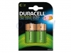 Batterij oplaadbaar Duracell 2xC 3000mAh Plus