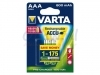 Batterij oplaadbaar Varta 2xAAA 800mAh ready2use