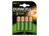 Batterij oplaadbaar Duracell 4xAA 1300mAh Plus