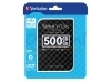 Harddisk Verbatim Store'n'go 500GB USB 3.0 zwart