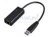 Netwerkadapter Hama USB 3.0 gigabi zwart