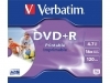 DVD+R Verbatim 4.7GB 16x printable jewelcase