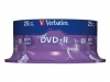 DVD+R Verbatim 4,7GB 16X spindel 25stuks