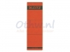 Rugetiket Leitz 1642 58x190mm zelfklevend rood