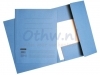 Dossiermap Quantore folio 320gr blauw