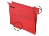 Hangmap Esselte Classic A4 V-bodem rood