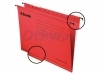 Hangmap Esselte Classic Plus folio V-bodem rood