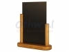 Krijtbord Securit 23x20x6cm teak hout