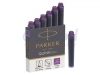 Inktpatroon Parker Quink mini tbv Parker esprit lila